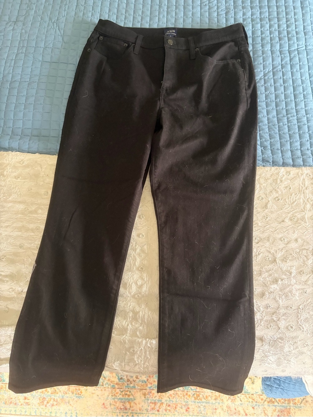 Women's Black Jeans - Classic Straight Leg